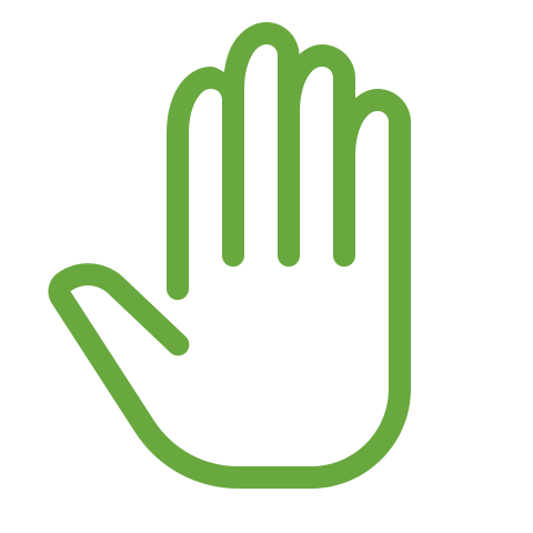 Hand icon